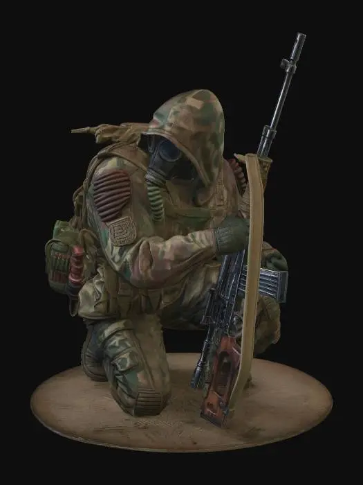 3D model for Wasteland Sentinel