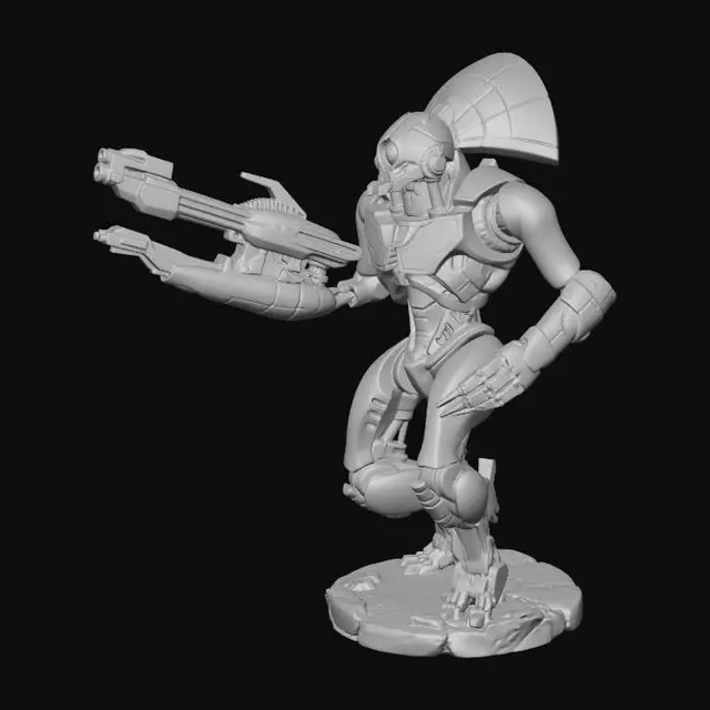 3D model for Bronze Sentinel