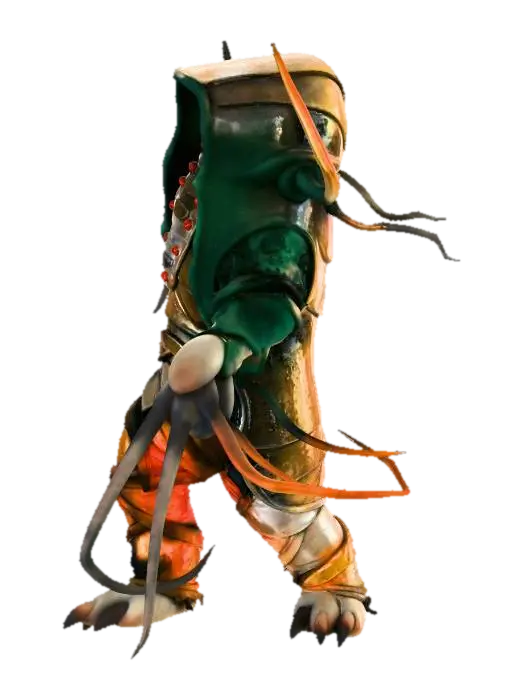 Ultra Kaiju Space Plant 3D model, vytvořený pomocí AI