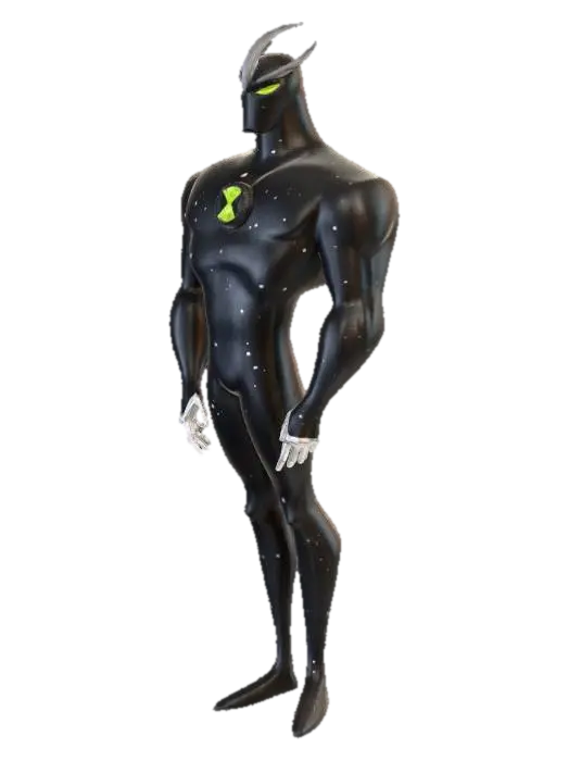 Ben 10 Alien X - Ben10 3D model, vytvořený pomocí AI