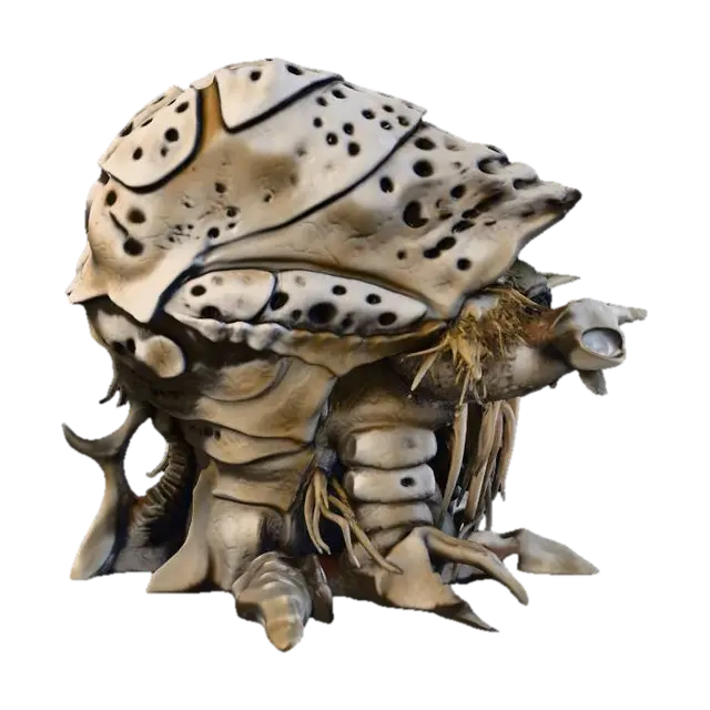 Ultra Kaiju Gatanothor - Titans 3D model, vytvořený pomocí AI