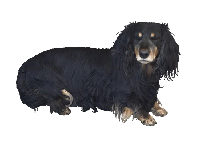 Dachshund - Duo 3D model, vytvořený pomocí AI
