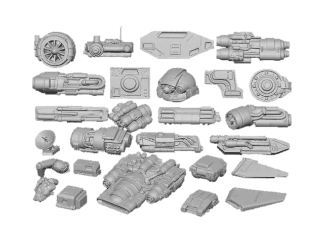 3D model for More Greebles 1