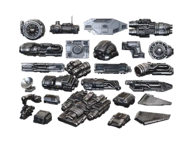 3D model for More Greebles 1
