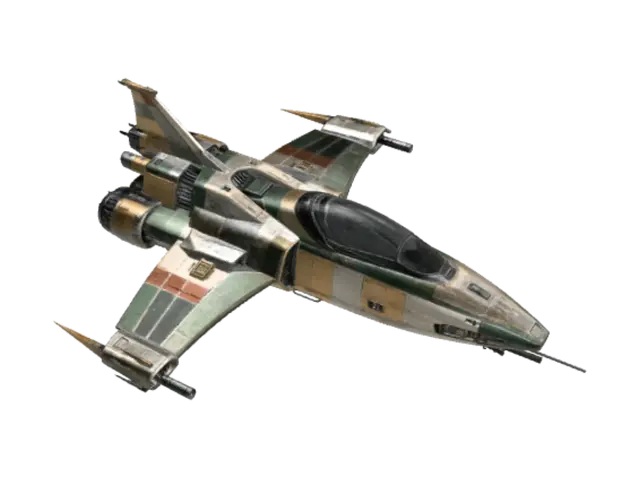 3D model for Patchwork Starfighter