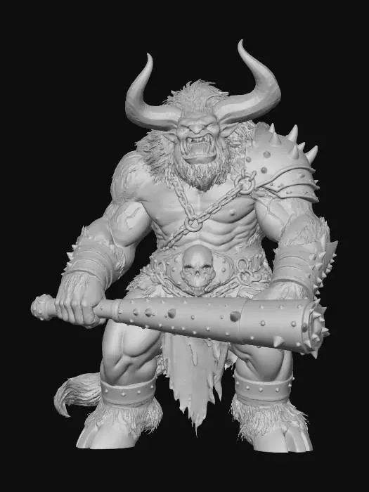 3D model for Bull Ogre