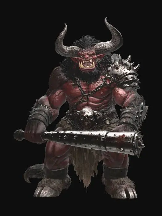 3D model for Bull Ogre