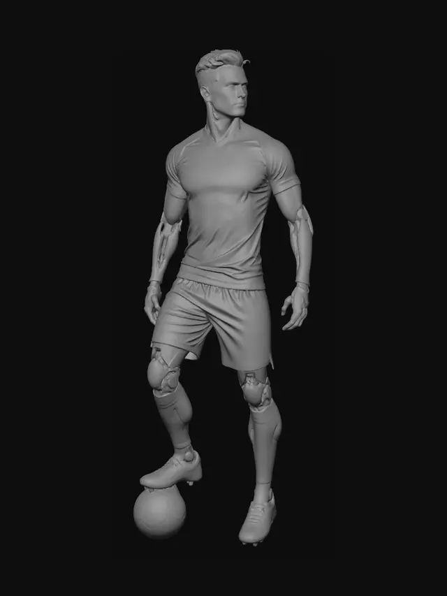 3D model for Cybernetic Striker 7