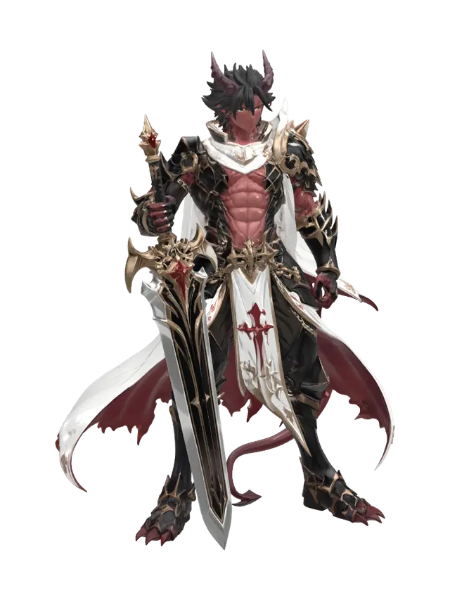 3D model for Abyssal Crusader