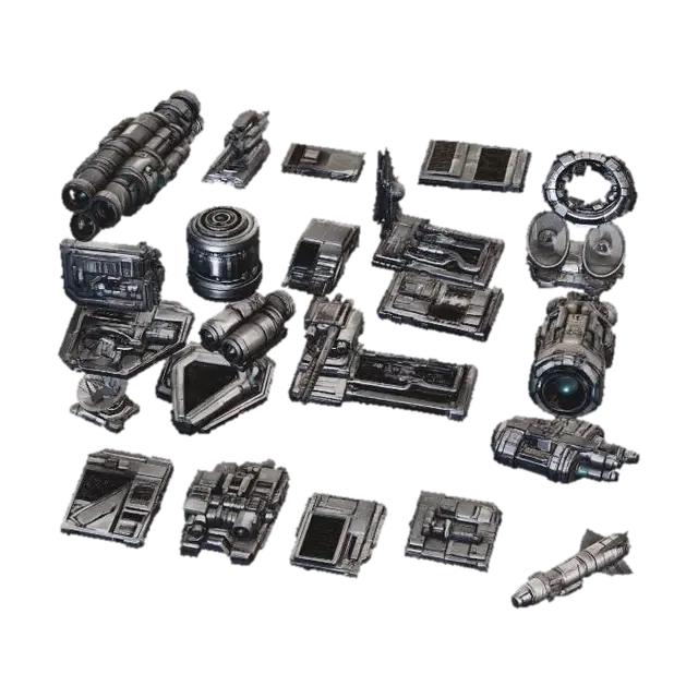 3D model for More Greebles 2