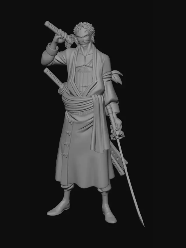 3D model for Roronoa Zoro: Three-Sword Saint