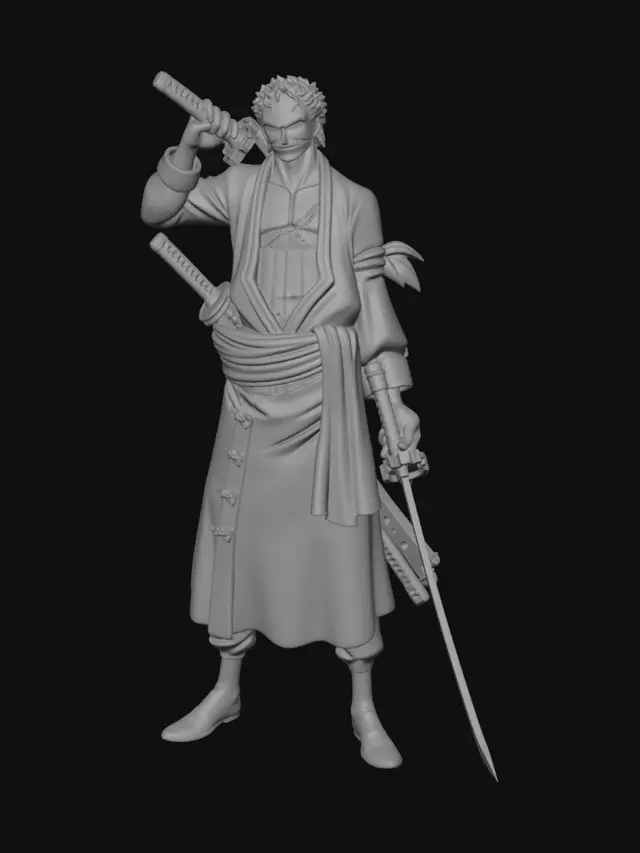 3D model for Roronoa Zoro: Three-Sword Saint
