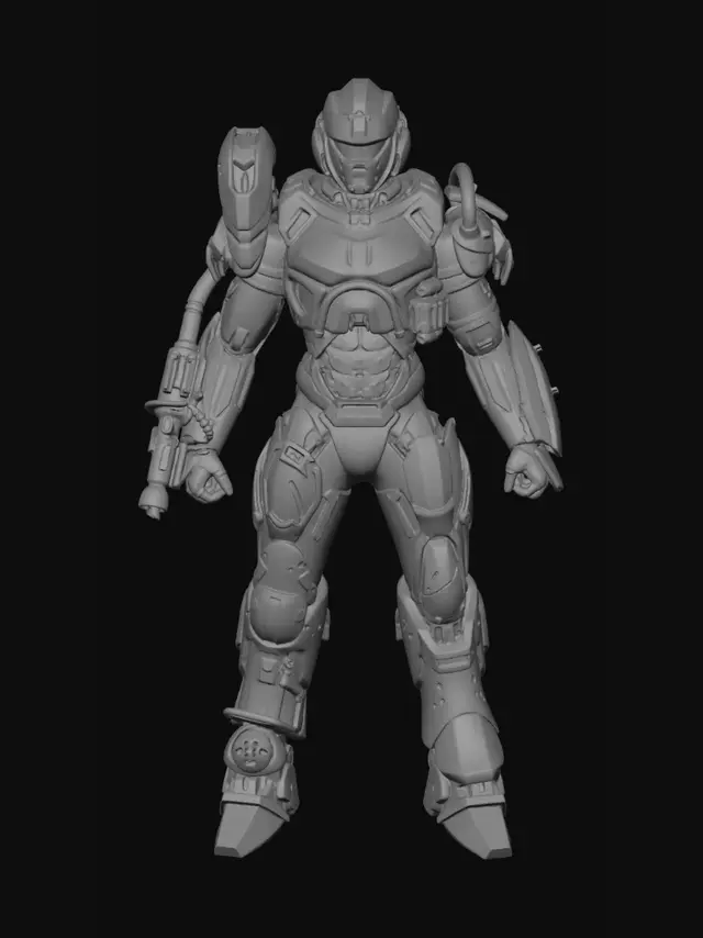 3D model for Crimson Vanguard