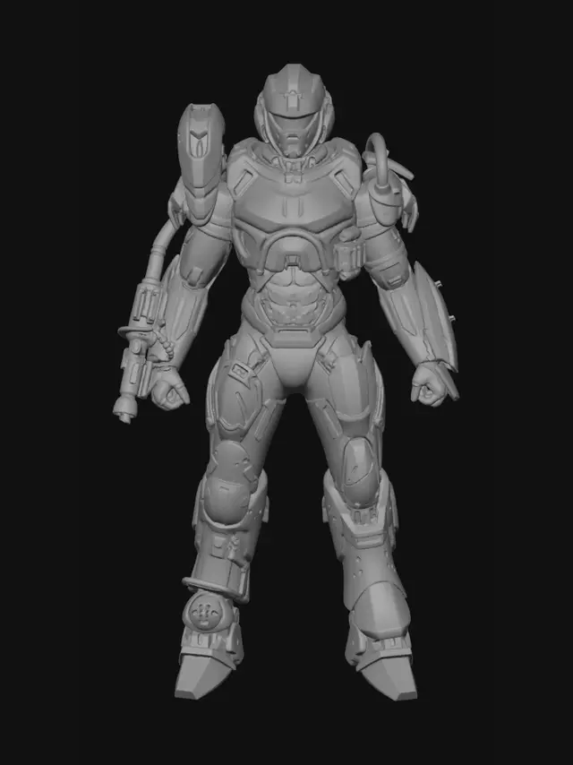 3D model for Crimson Vanguard