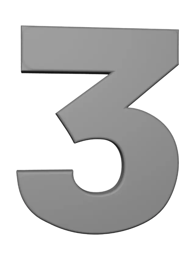 3D model for Three