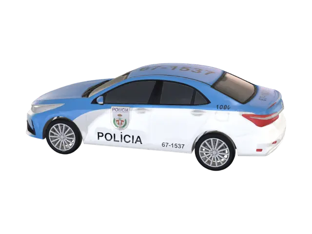 3D model for Viatura da Polícia Militar do Rio de Janeiro