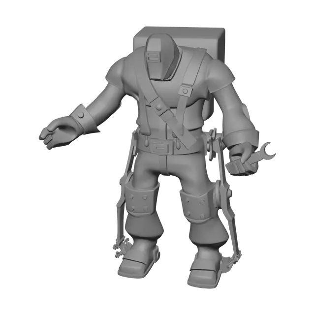 3D model for Wrench Warden