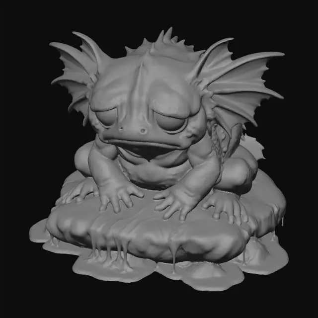 3D model for Mystic Pond Guardian