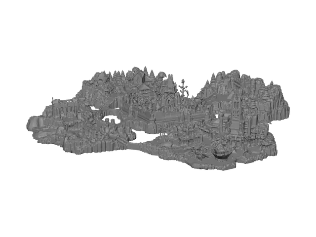 3D model for Confluence of Five Realms