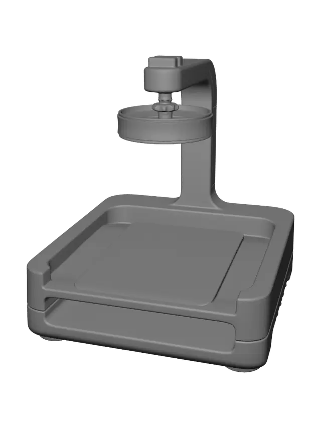 3D model for Tablet-Integrated Robotic Microscope