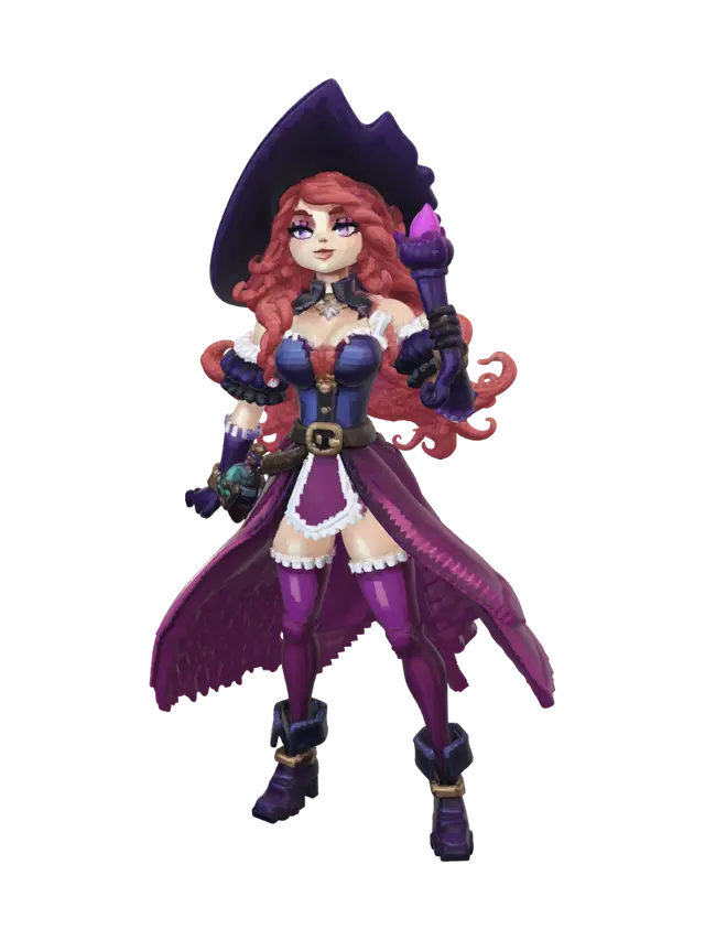 3D model for Amethyst Arcane Enchantress