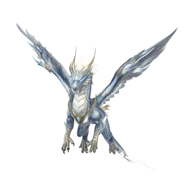 3D model for Azure Thunder Dragon