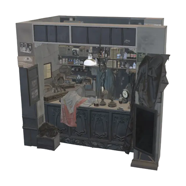 3D model for The Midnight Apothecary