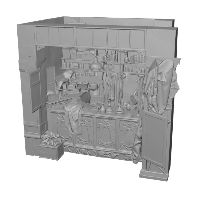 3D model for The Midnight Apothecary