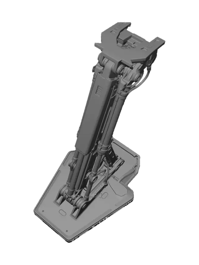 3D model for Industrial Mech Leg
