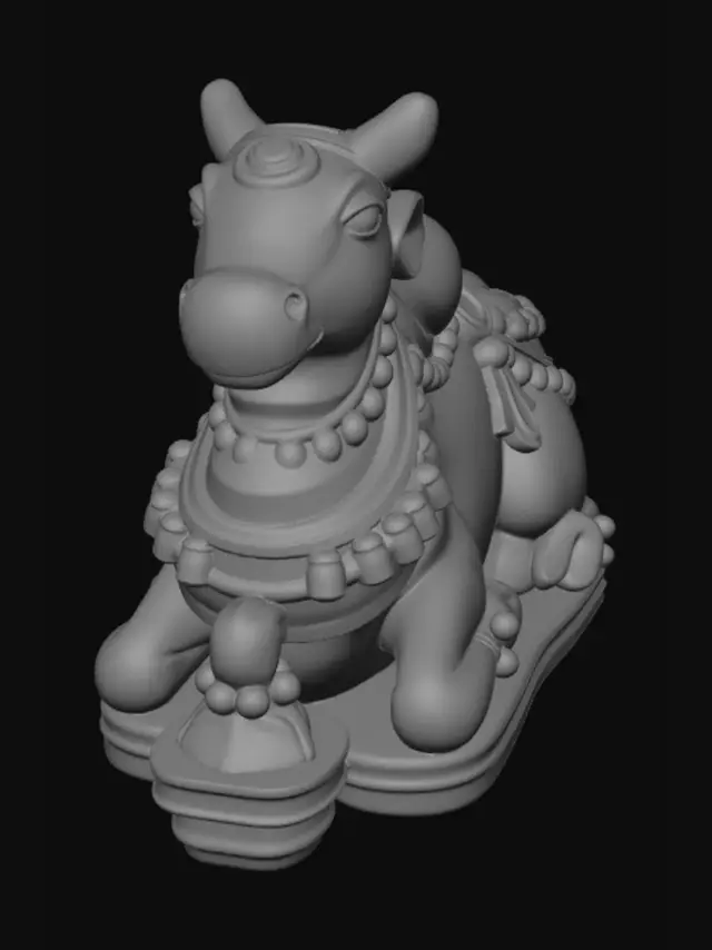3D model for Reclining Nandi