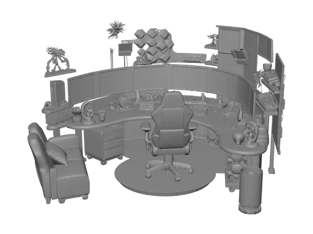 3D model for Neon Nexus Gaming Studio