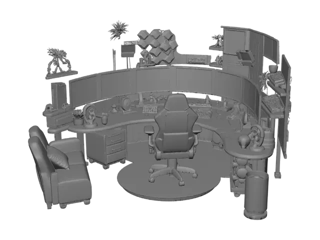 3D model for Neon Nexus Gaming Studio