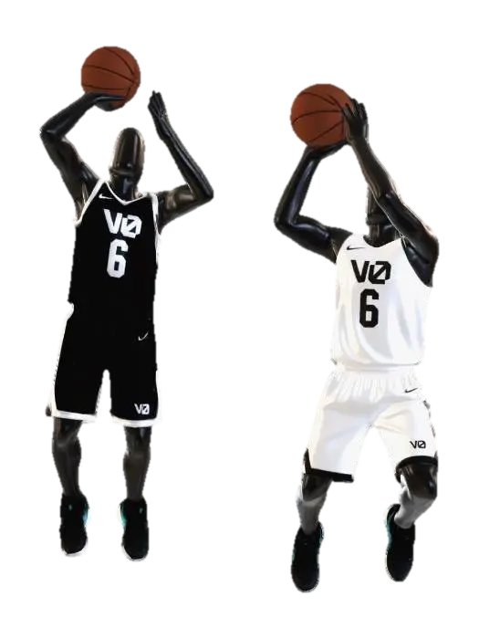 Jump Shot Duo - Player 3D model, vytvořený pomocí AI