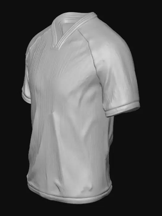 3D model for Red APLUB Football Jersey