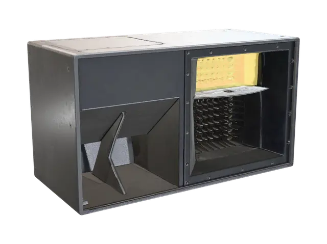 Industrial furnace - Heat 3D model, vytvořený pomocí AI