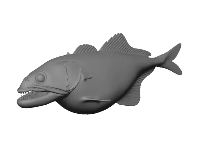 3D model for Toothy Deep-Sea Hunter