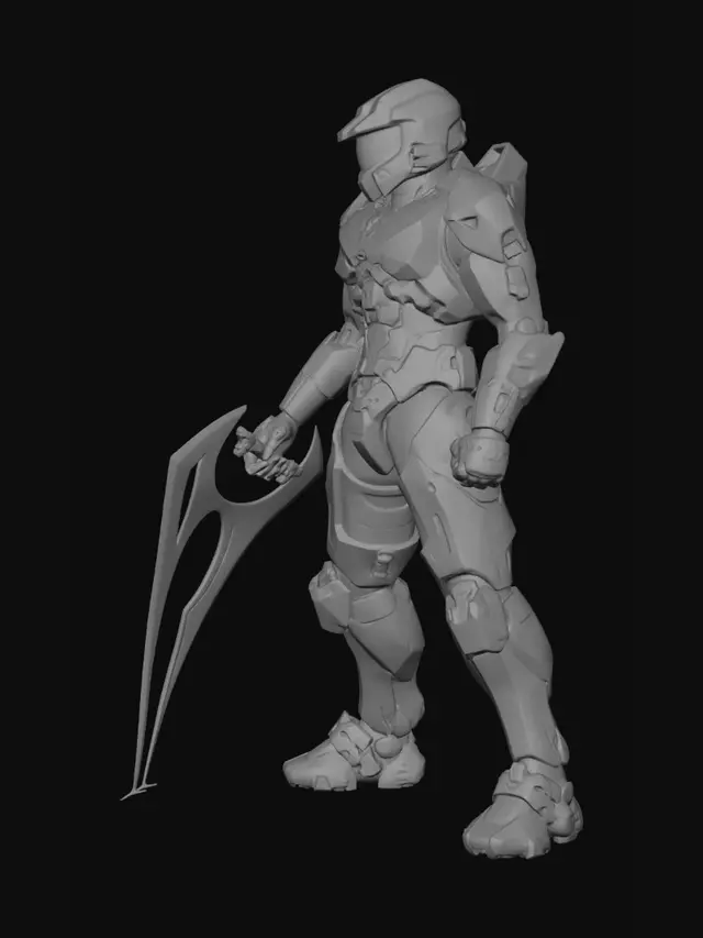 3D model for Emerald Sentinel