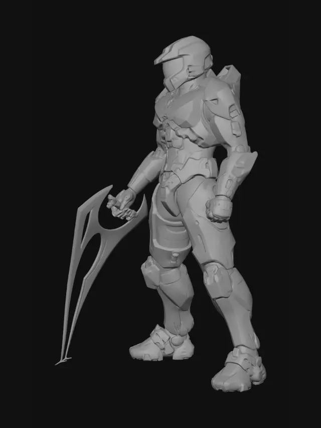 3D model for Emerald Sentinel