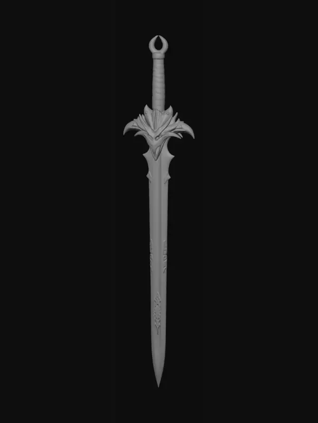 3D model for Crimson Nebula Blade
