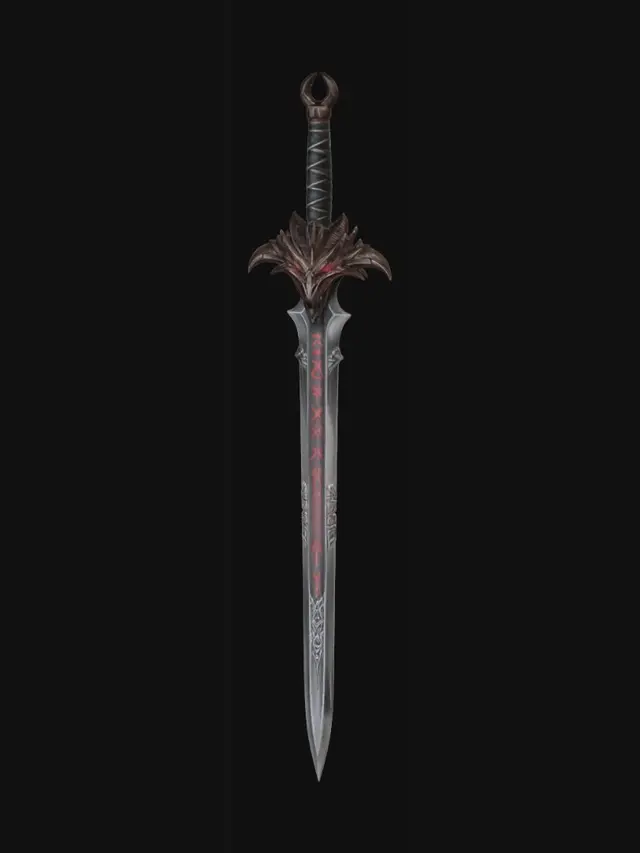 3D model for Crimson Nebula Blade