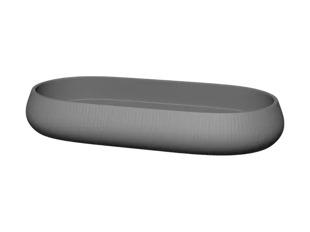 3D model for Ribbed Bangle