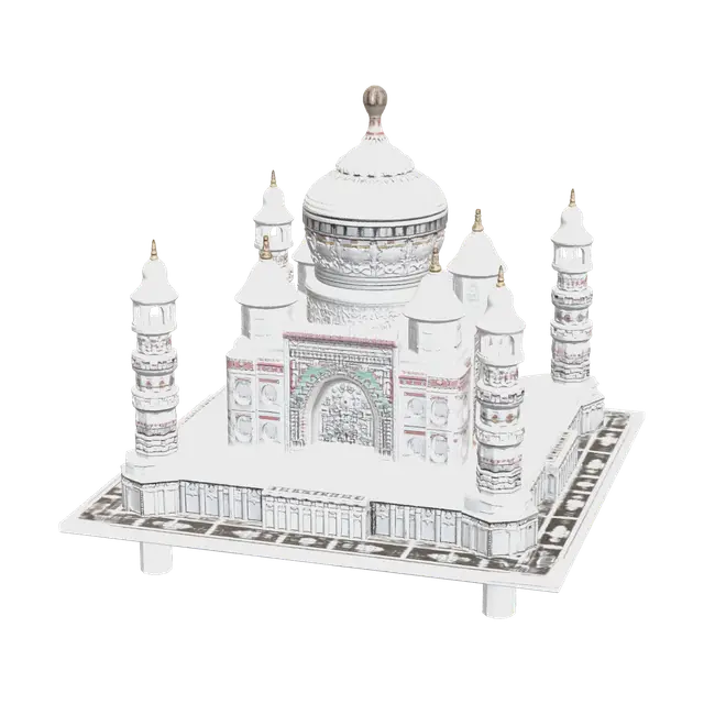 3D model for Realistic Taj Mahal
