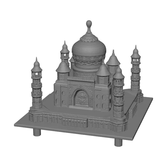 3D model for Realistic Taj Mahal
