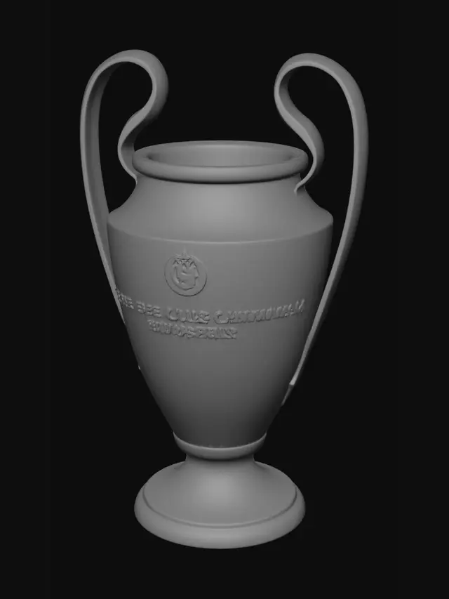 3D model for European Cup Trophy