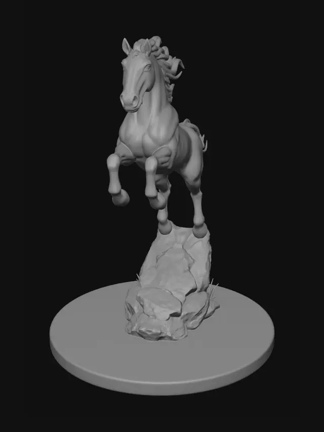 3D model for Rearing Majesty
