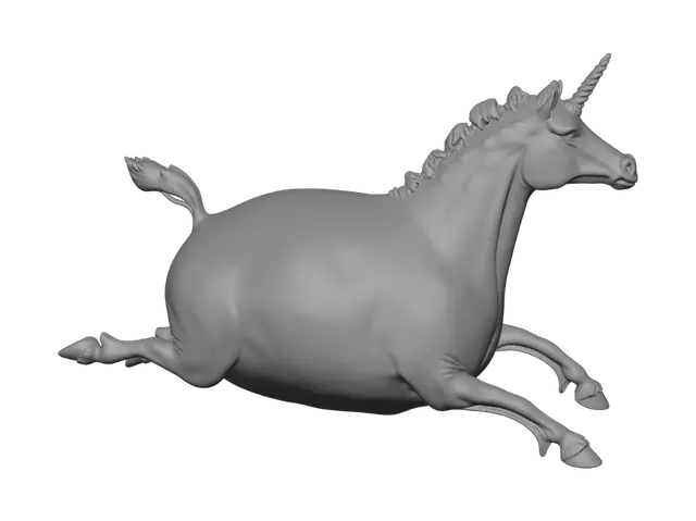 3D model for Flying Unicorn