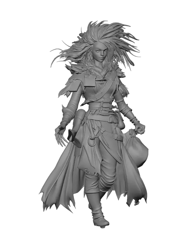 3D model for Frostbound Nomad