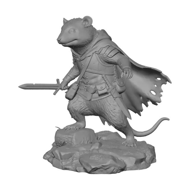 3D model for Blueflame Rodent Knight