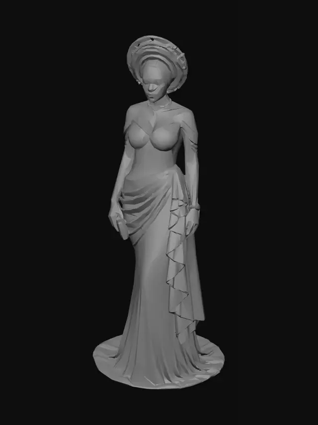 3D model for Baby Pink Elegance