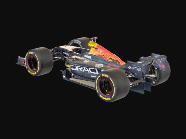 3D model for Formule one car of Red Bull